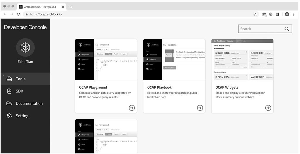 ArcBlock offers a streamlined developer experience with a clear structure and code samples.