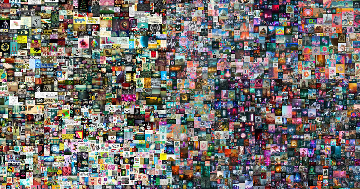 The "Everydays" NFT which sold for $69 million. The "Everydays" NFT which sold for $69 million.