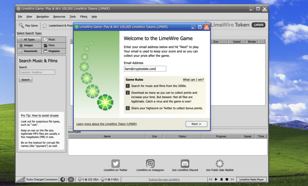 limewire limewire nft marketplace