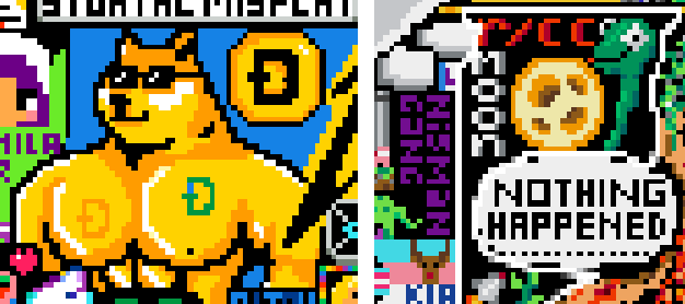 Reddit's Place Canvas Showcases Community Power as Dogecoin and Moons Outshine Bitcoin in Digital Art Battle