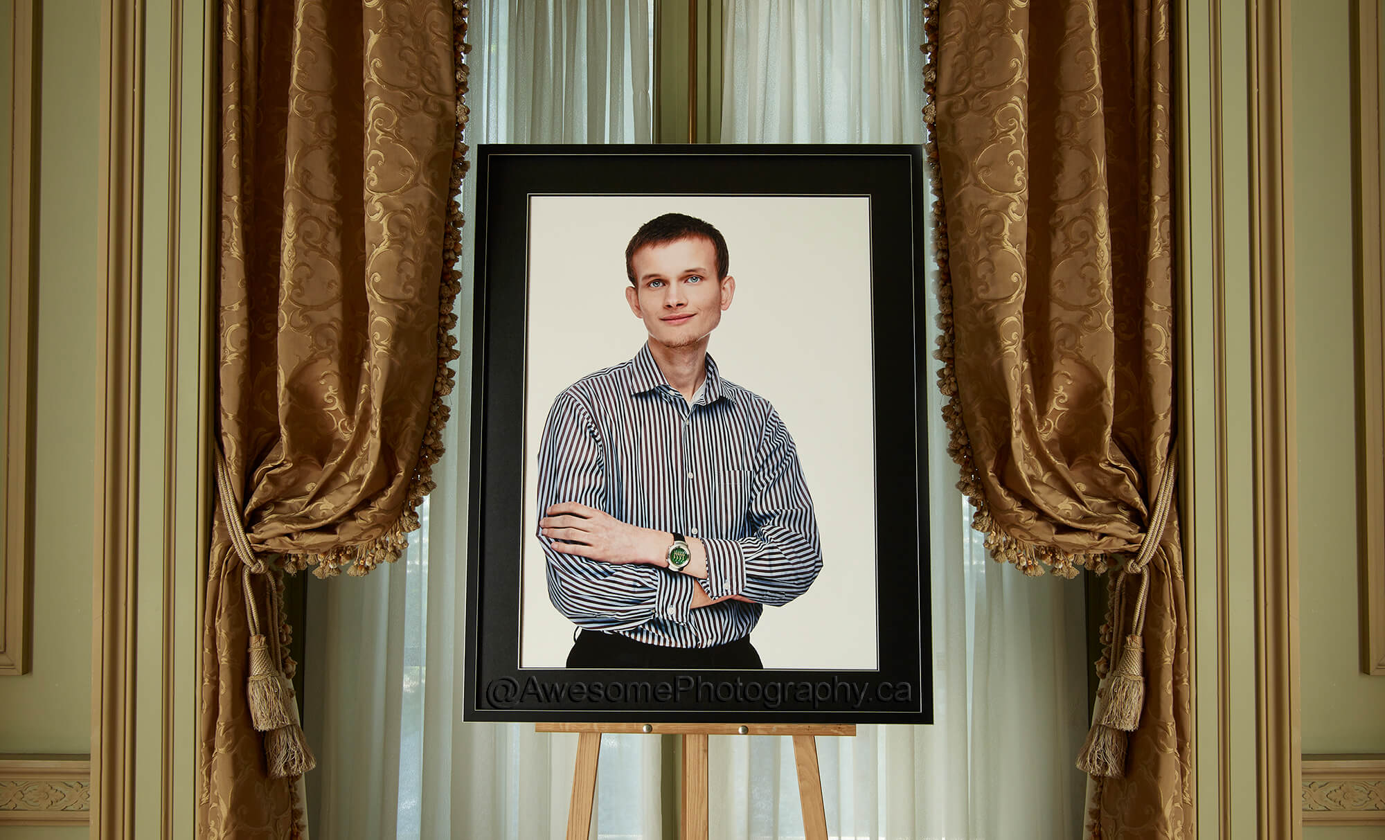 Exclusive 2014 Vitalik Buterin Portrait NFT Auction Commemorates Ethereum's Decade of Innovation