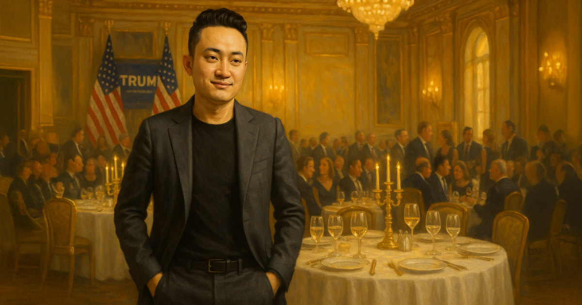 Justin Sun, Tron Founder, Emerges as Leading TRUMP Memecoin Holder to Attend Exclusive Trump Gala Dinner